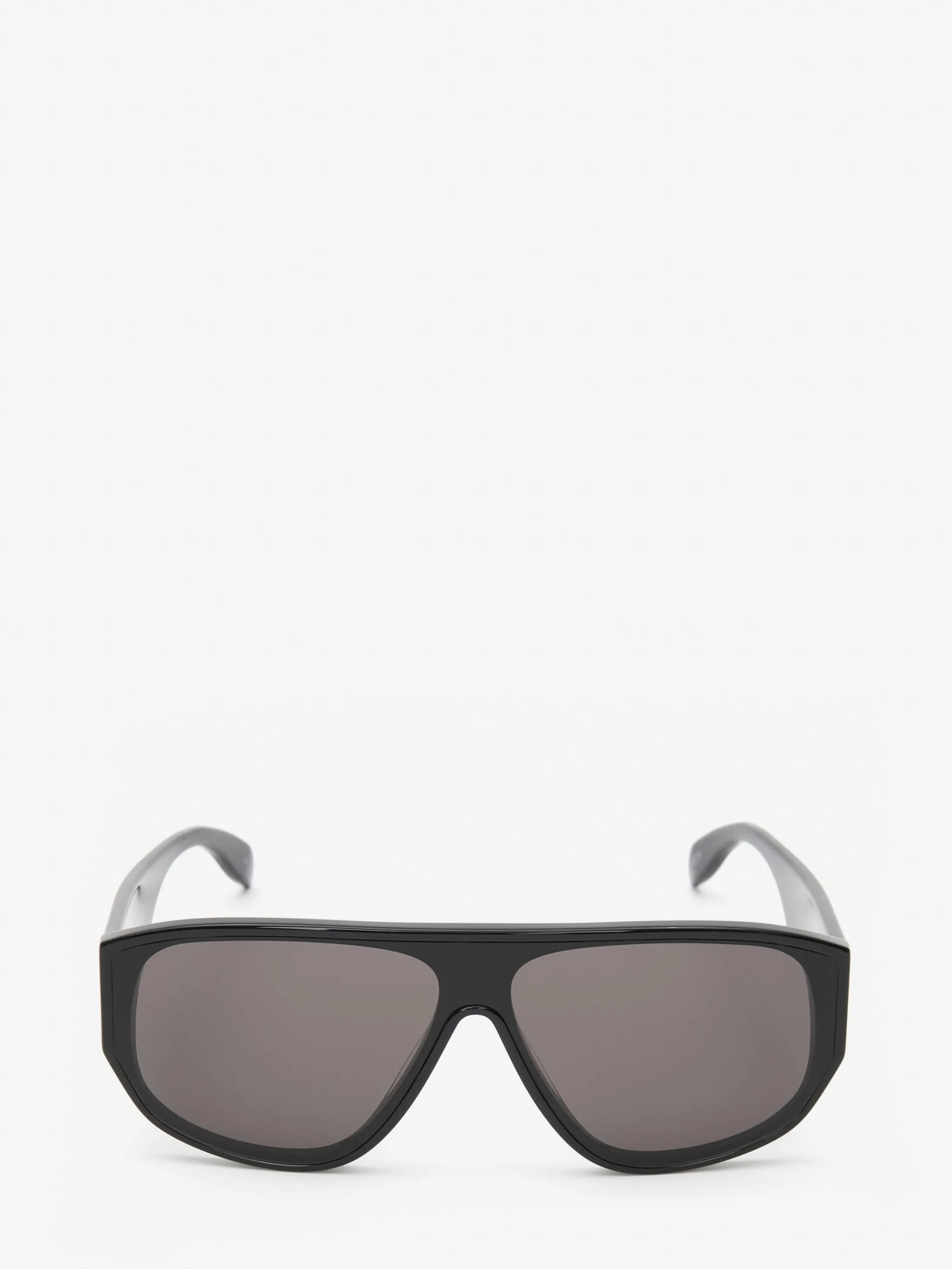 Best Alexander McQueen McQueen Graffiti Mask Sunglasses in Black