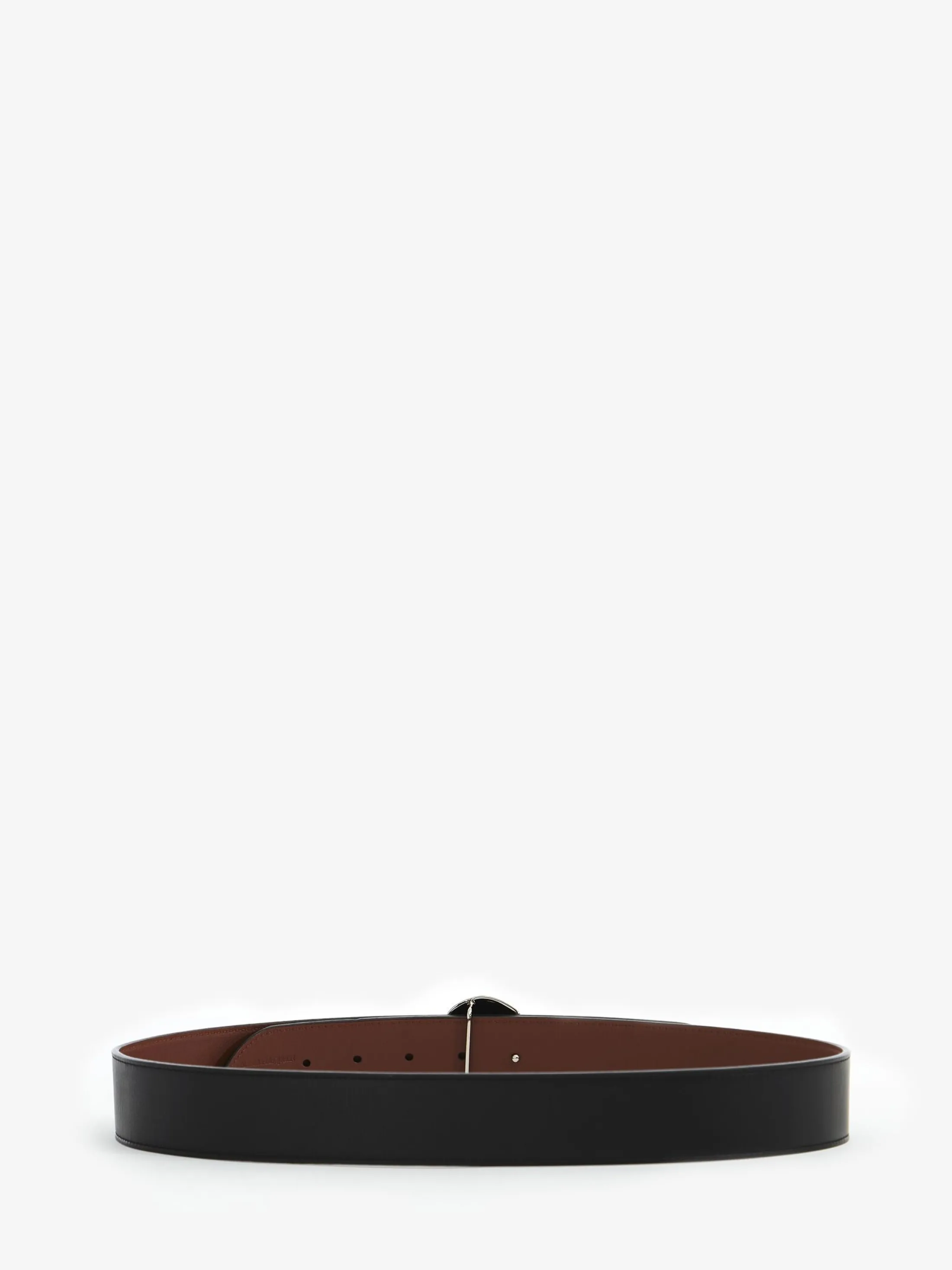 Shop Alexander McQueen Men's 3d Skull Belt in Black