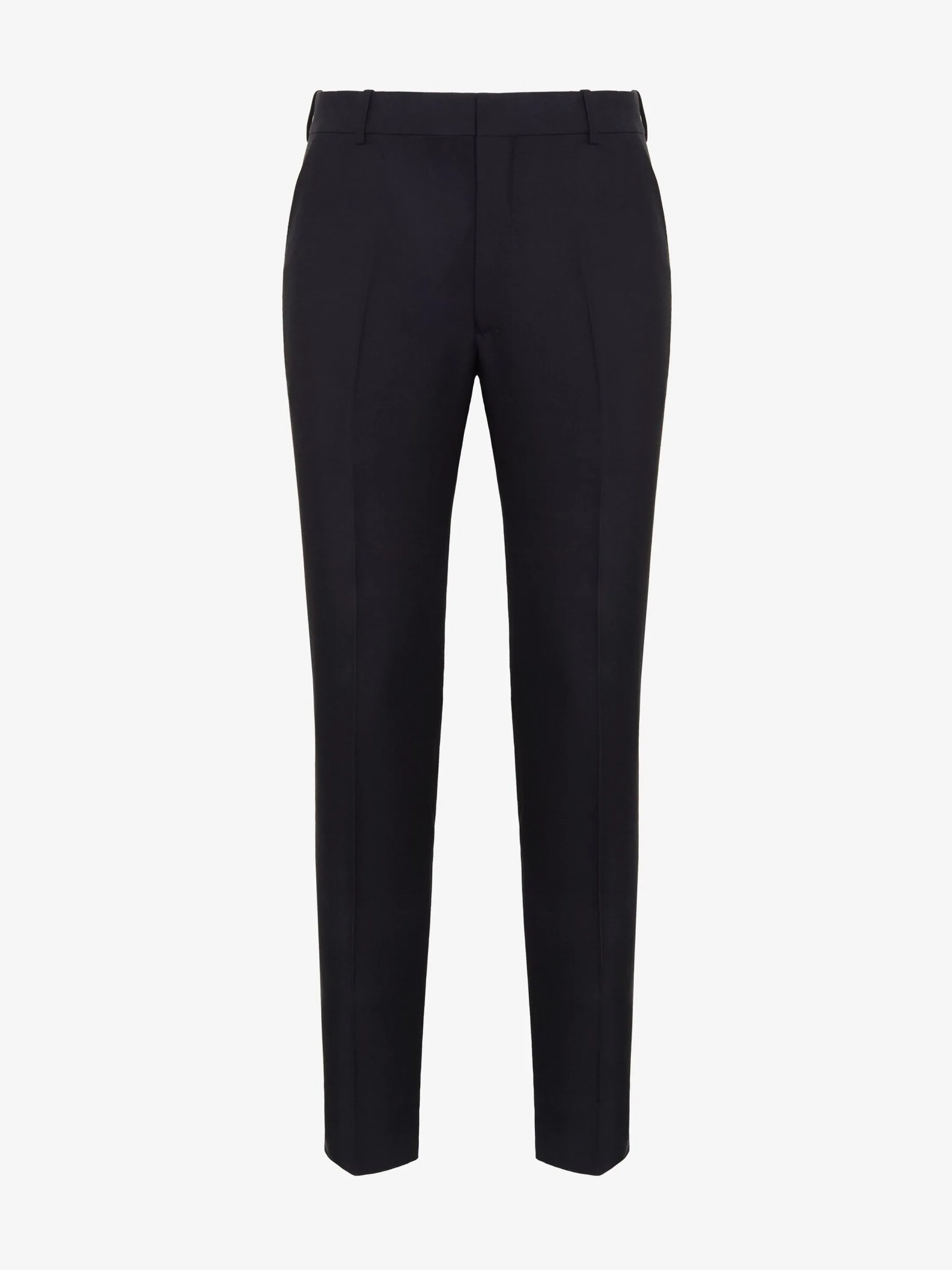 Sale Alexander McQueen Men's Evening Cigarette Trousers in Black