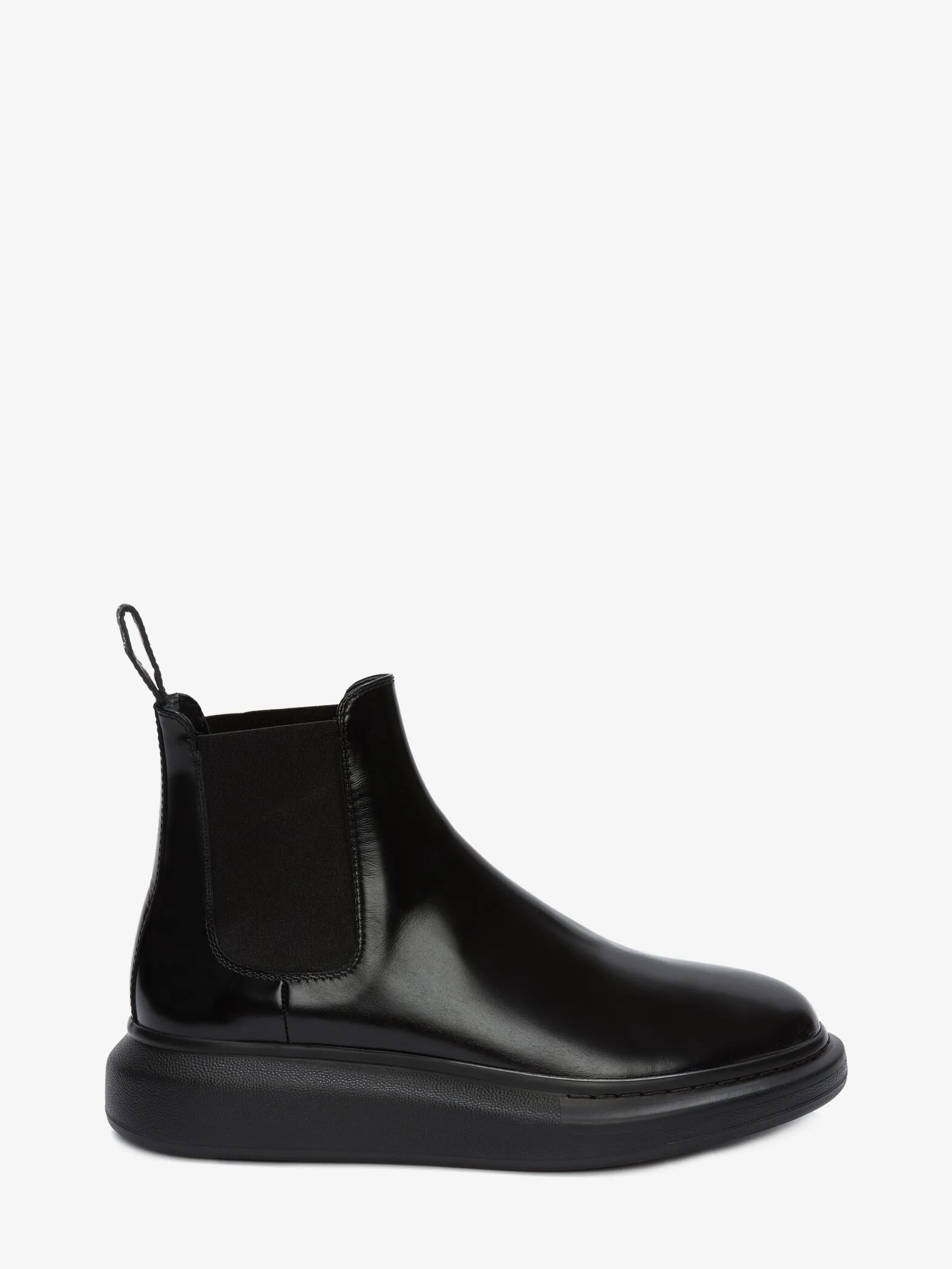 Cheap Alexander McQueen Men's Hybrid Chelsea Boot in Black