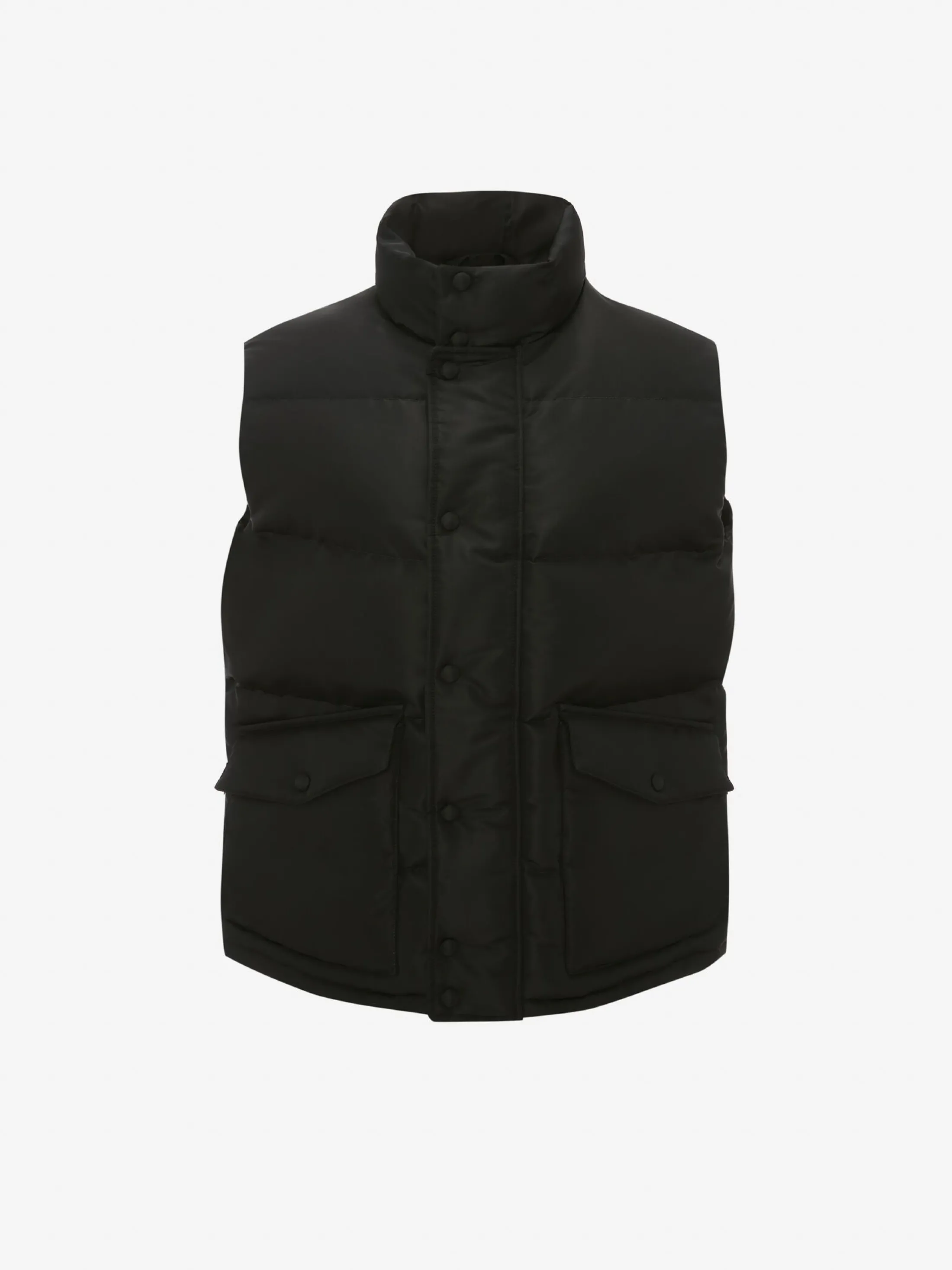 Clearance Alexander McQueen Men's McQueen Graffiti Puffer Waistcoat in Black