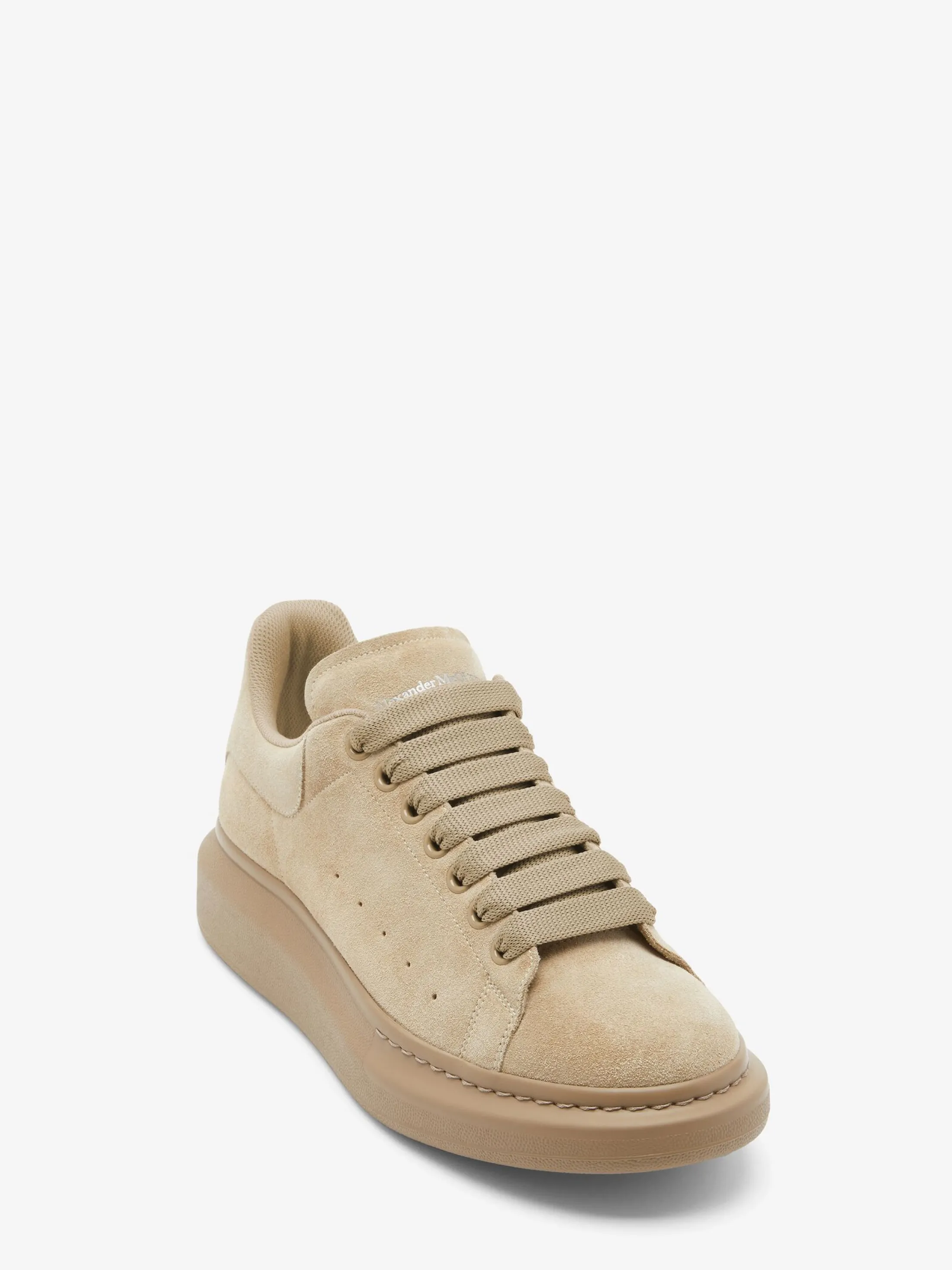 Outlet Alexander McQueen Men's Oversized Sneaker in Beige