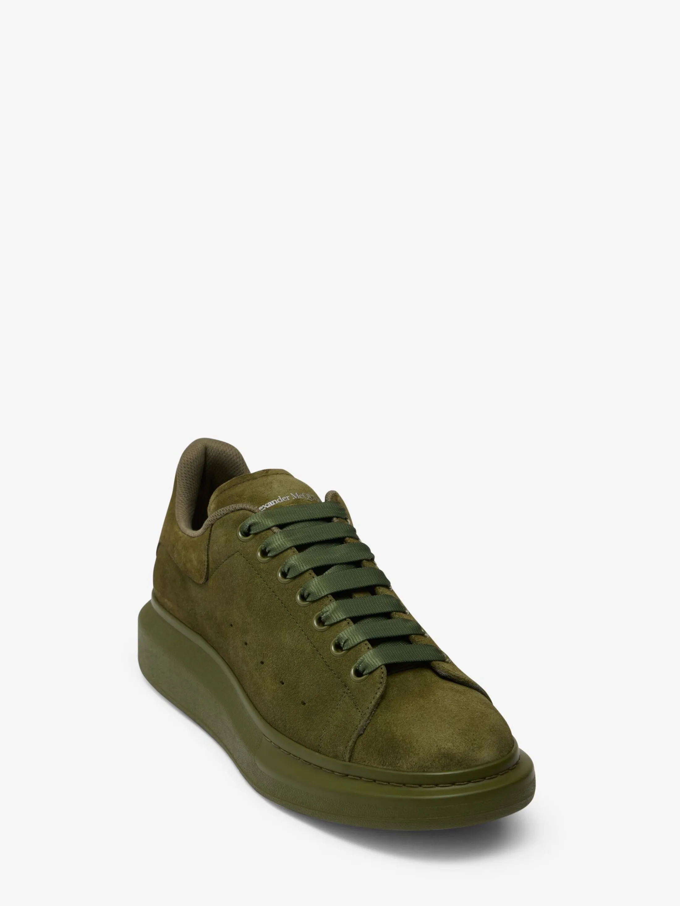 Flash Sale Alexander McQueen Men's Oversized Sneaker in Military Green