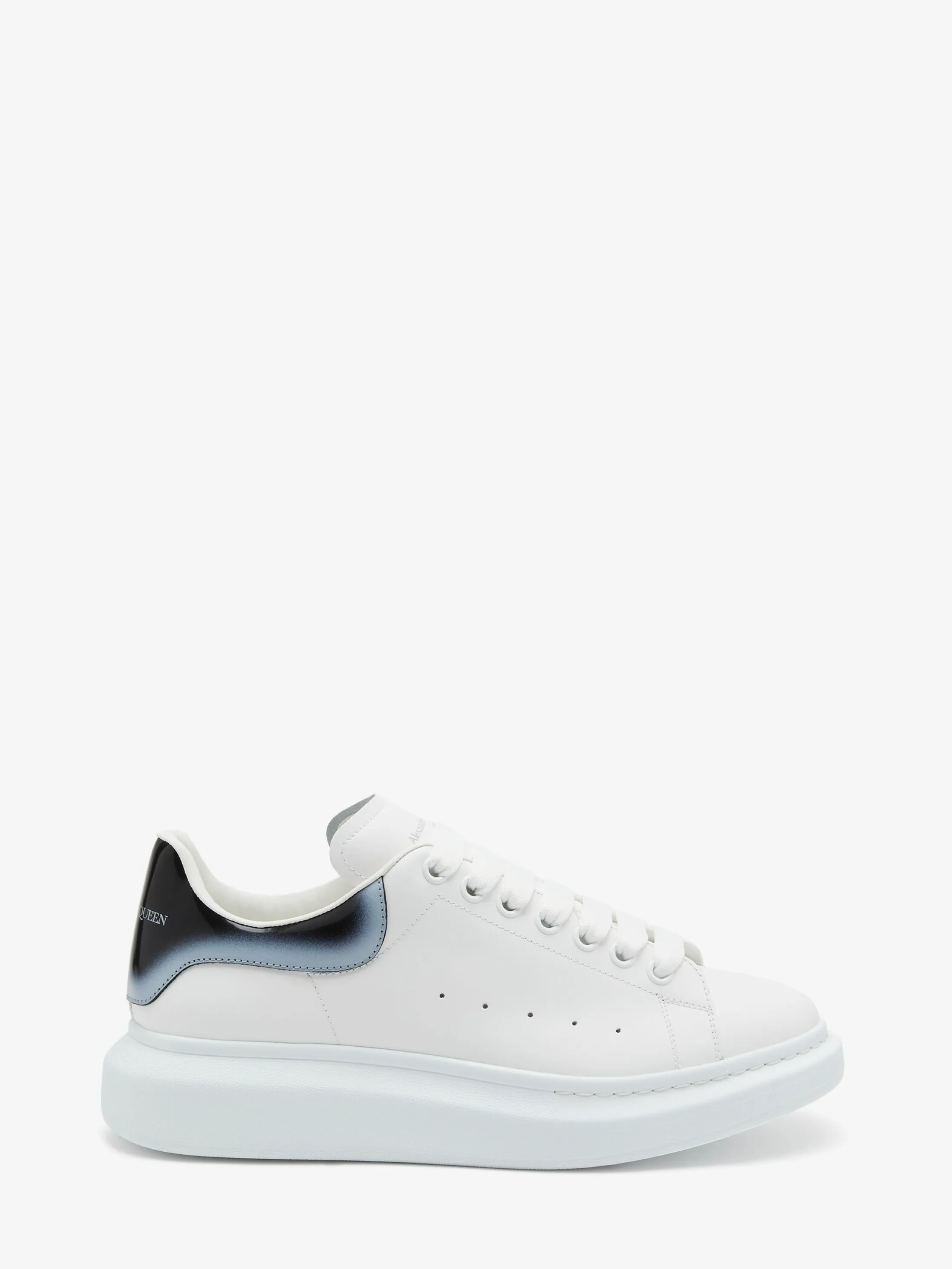 Flash Sale Alexander McQueen Men's Oversized Sneaker in White/Black