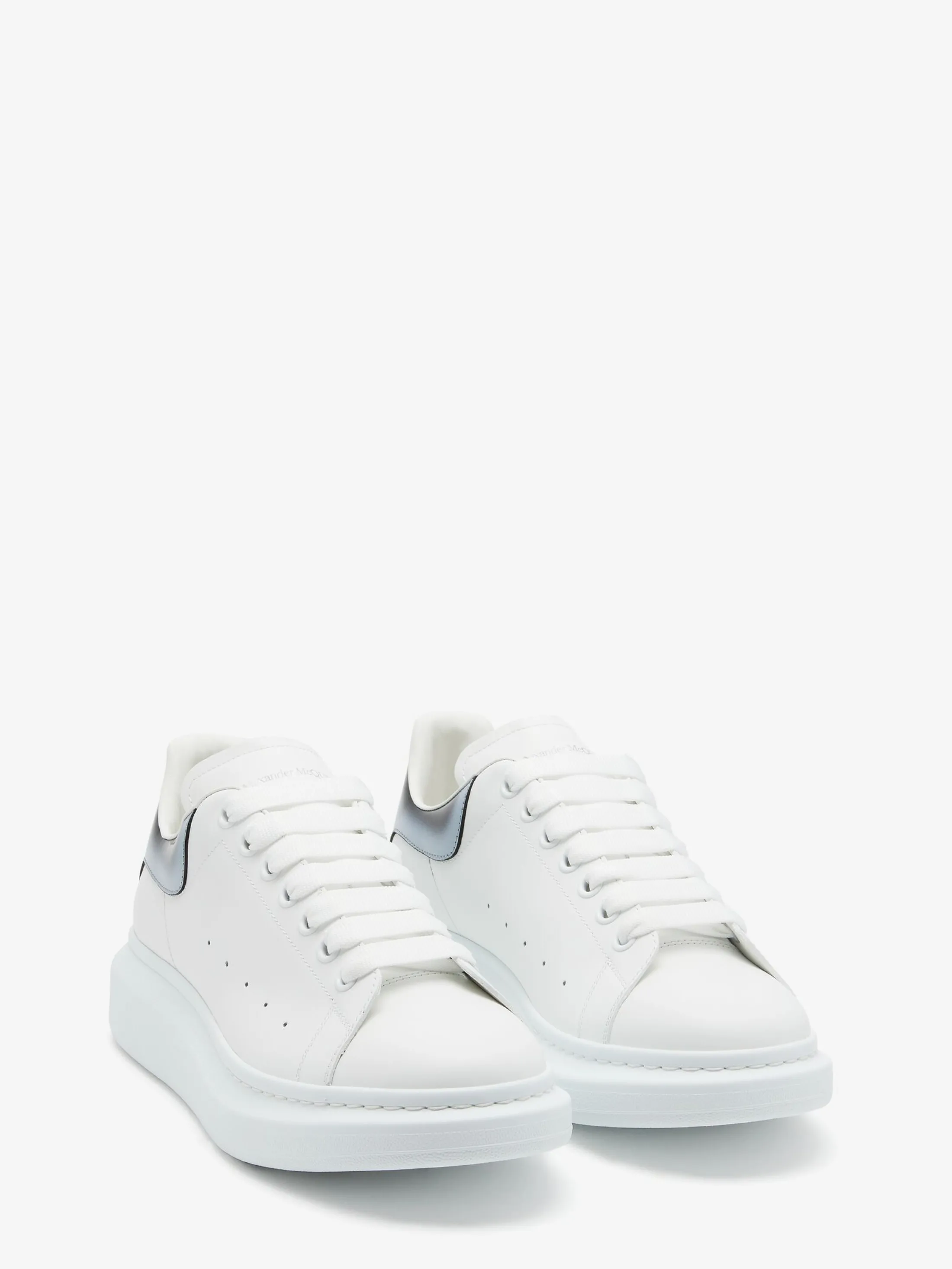 Flash Sale Alexander McQueen Men's Oversized Sneaker in White/Black