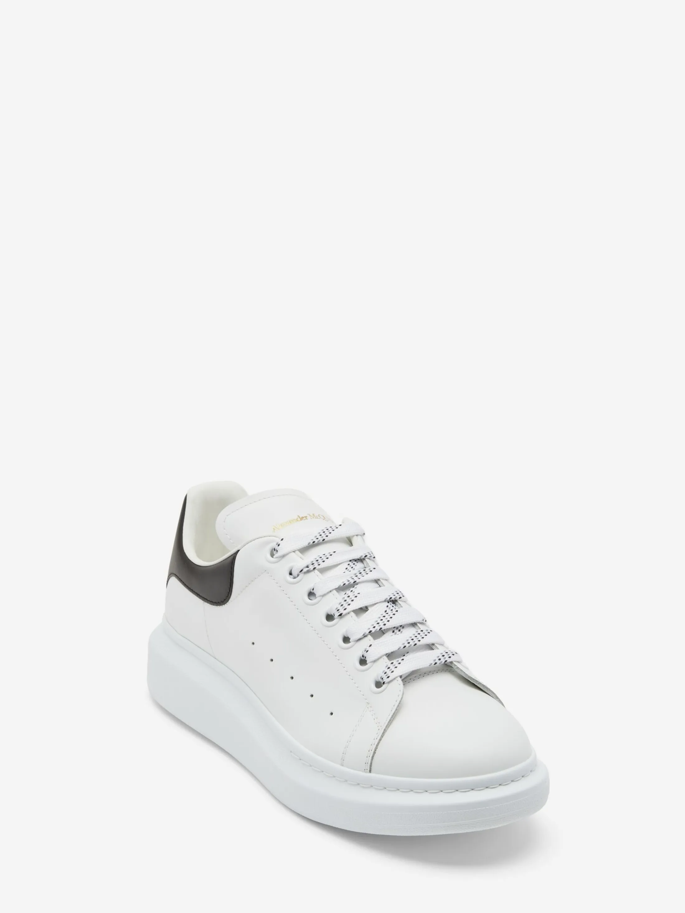 Hot Alexander McQueen Men's Oversized Sneaker in White/Black