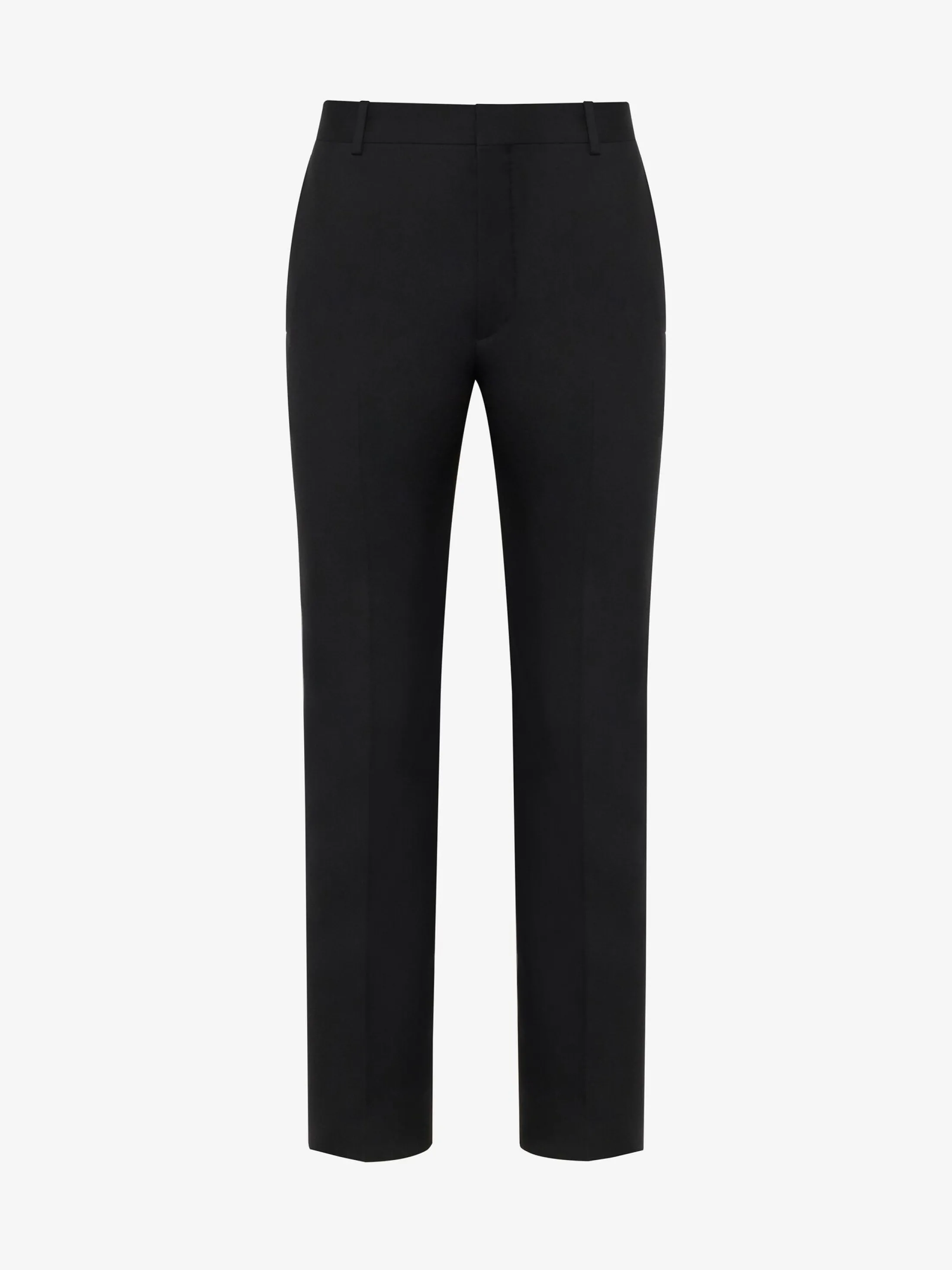 Sale Alexander McQueen Men's Tailored Cigarette Trousers in Black