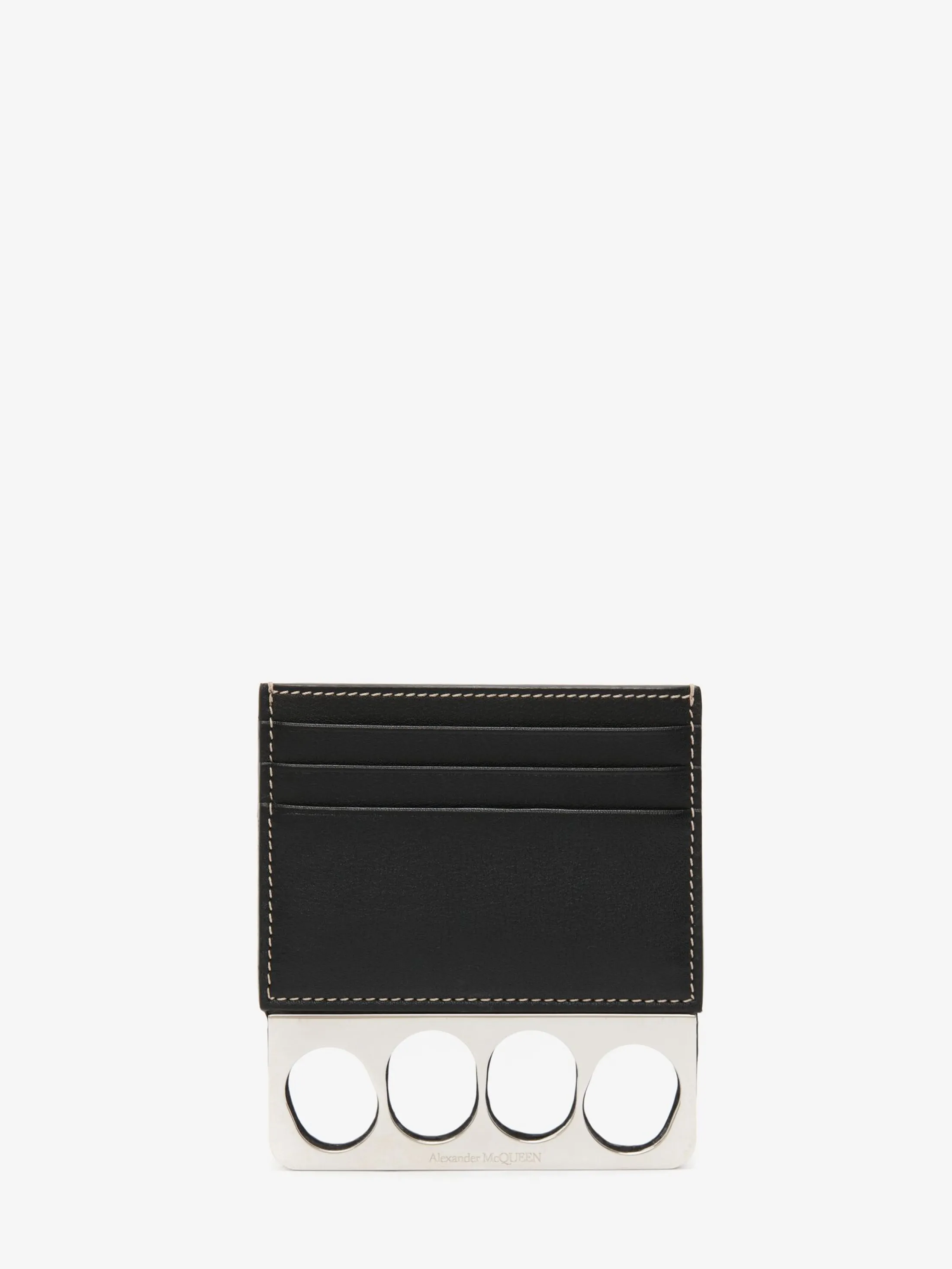 Flash Sale Alexander McQueen Men's The Grip Card Holder in Black