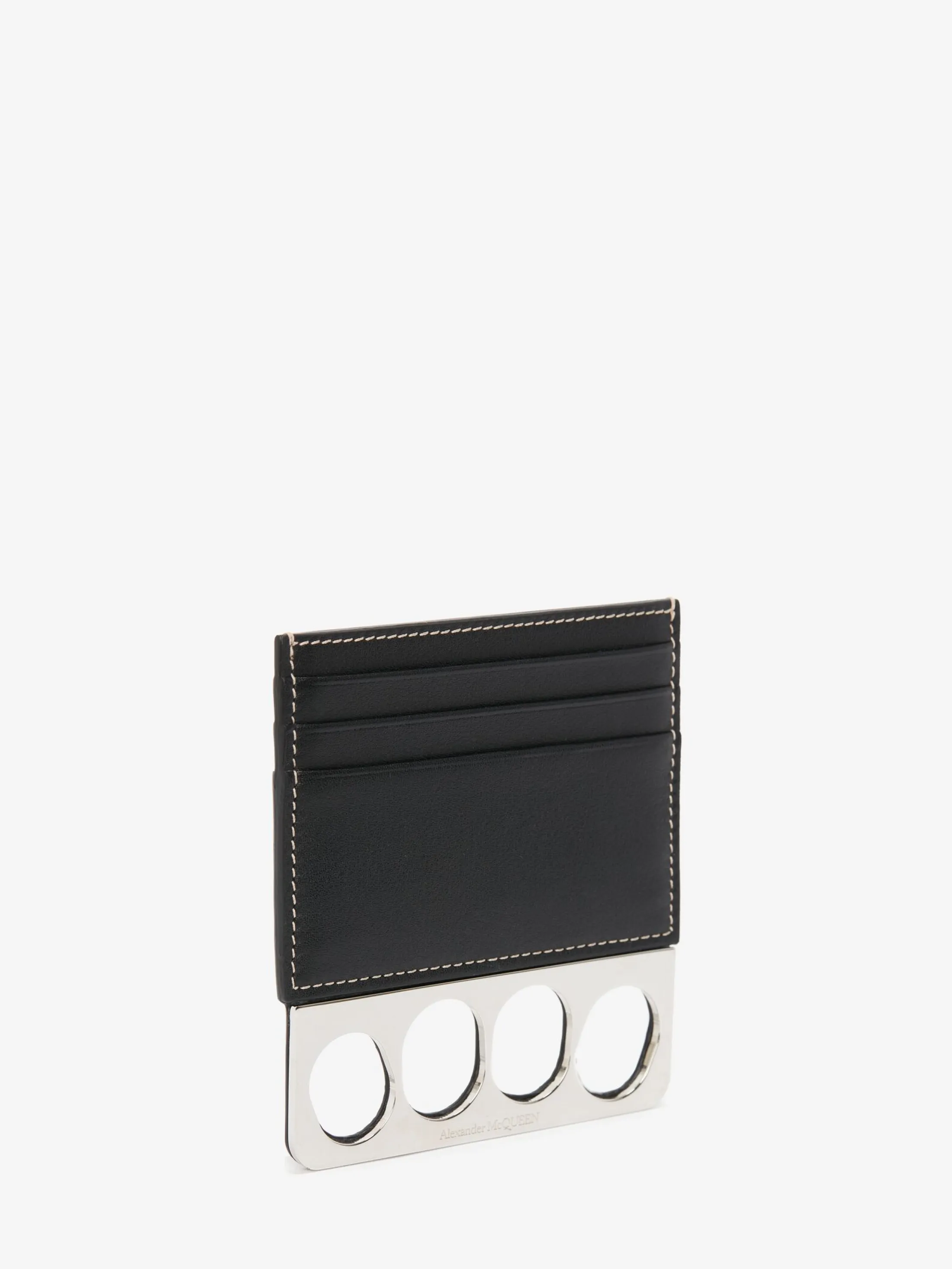 Flash Sale Alexander McQueen Men's The Grip Card Holder in Black