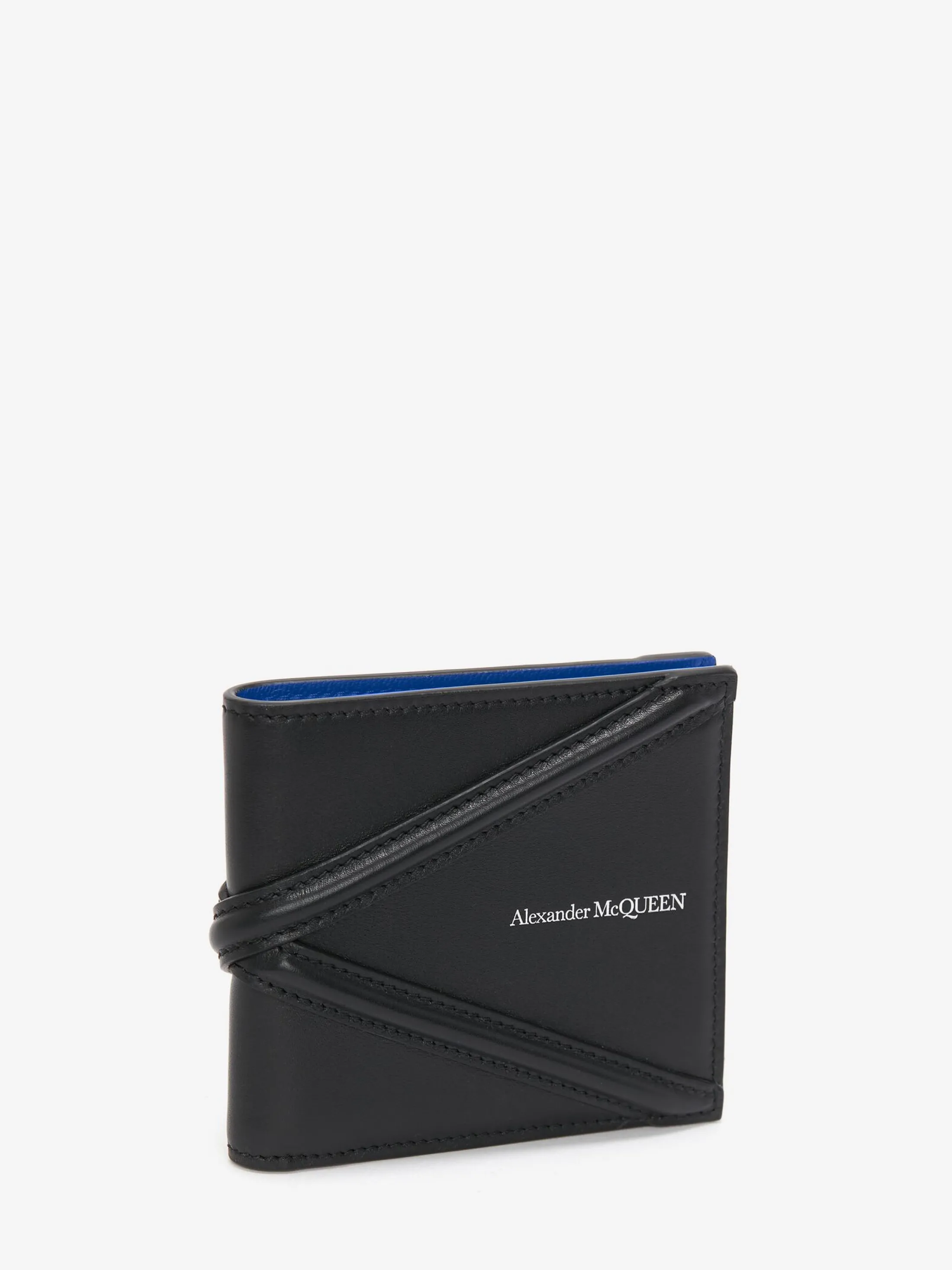 Outlet Alexander McQueen Men's The Harness Billfold Wallet in Black