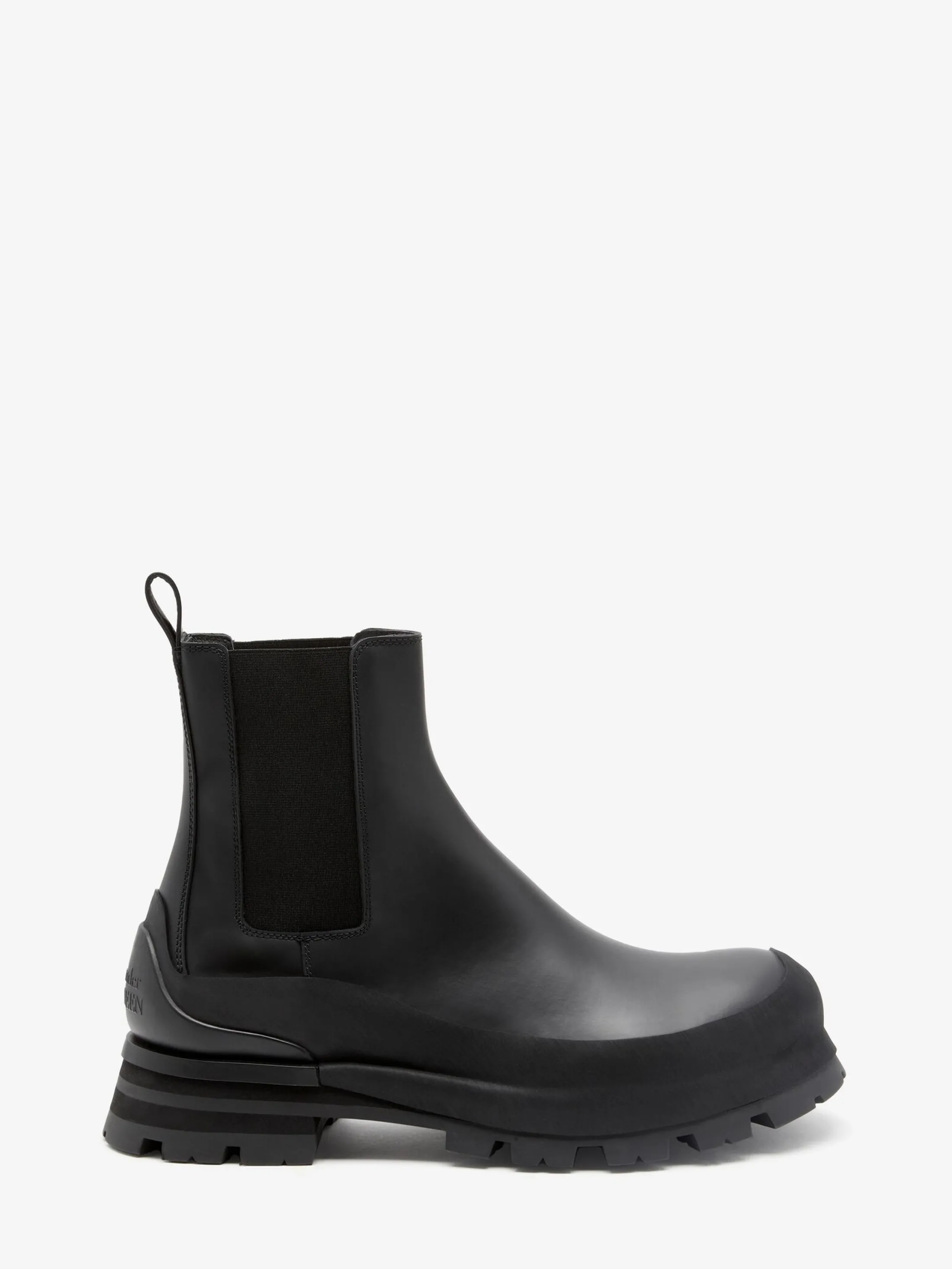 Best Sale Alexander McQueen Men's Wander Chelsea Boot in Black