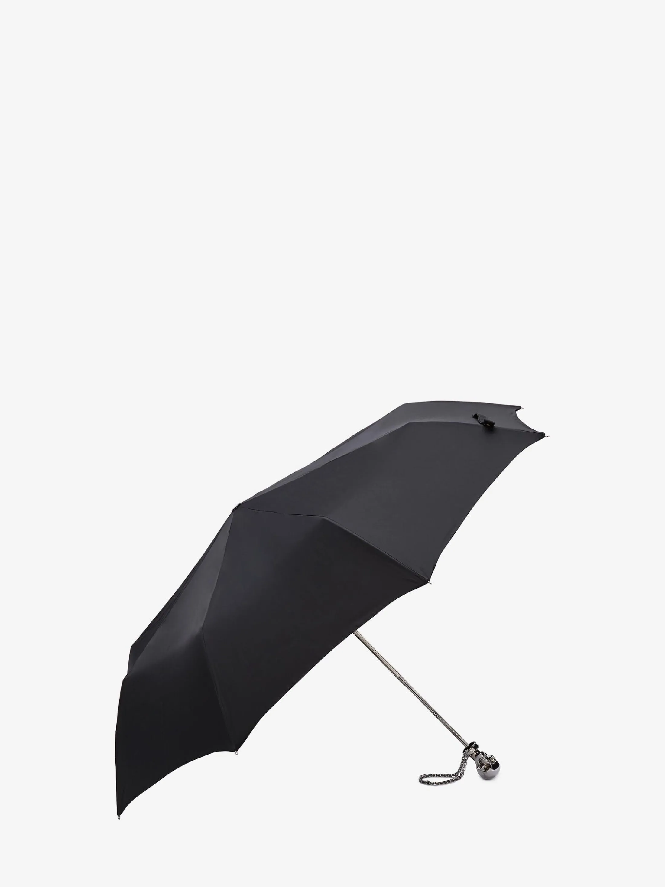 Store Alexander McQueen Women's Skull Umbrella in Black