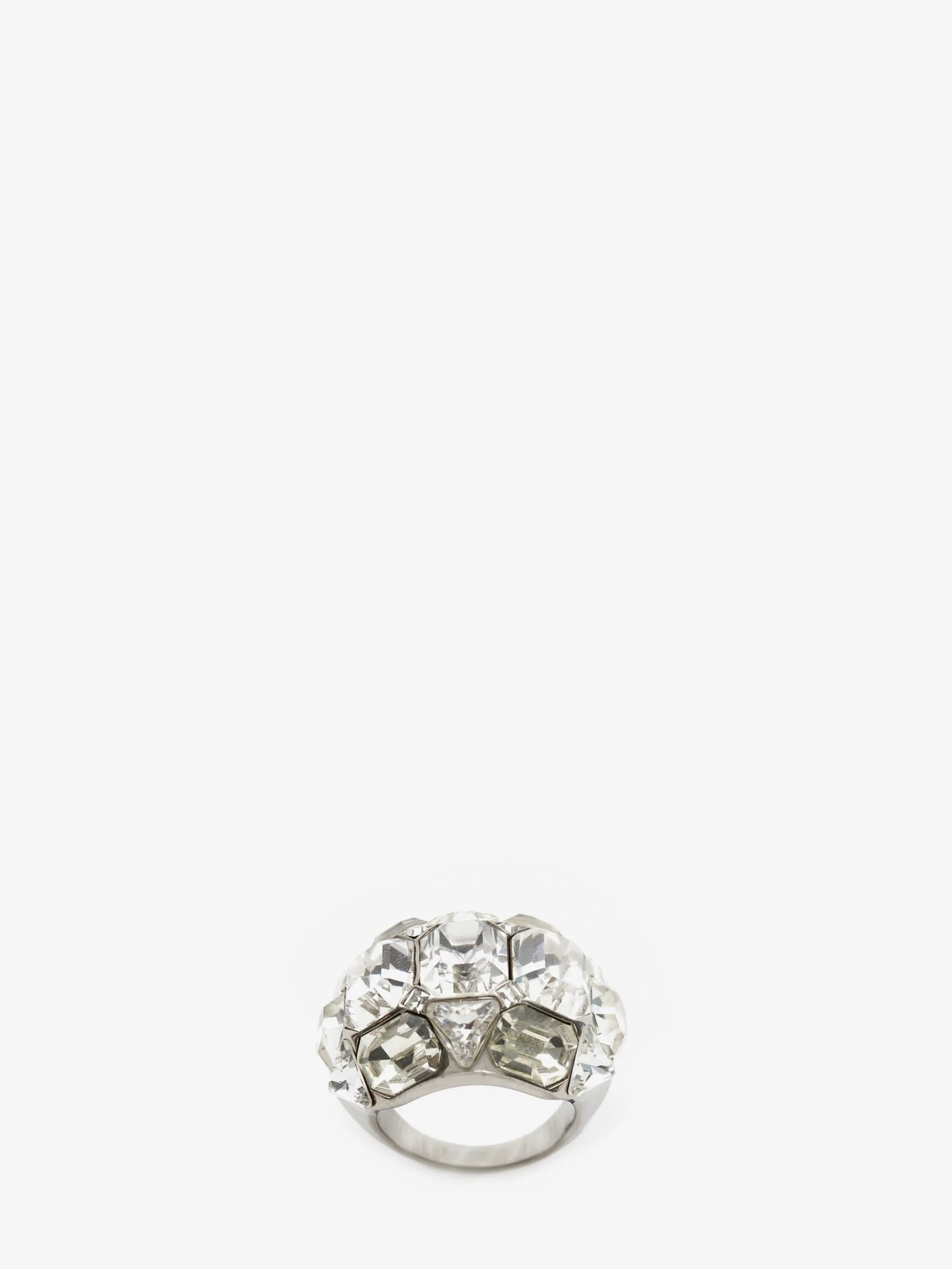 Discount Alexander McQueen Women's Cosmic Ring in Antique Silver