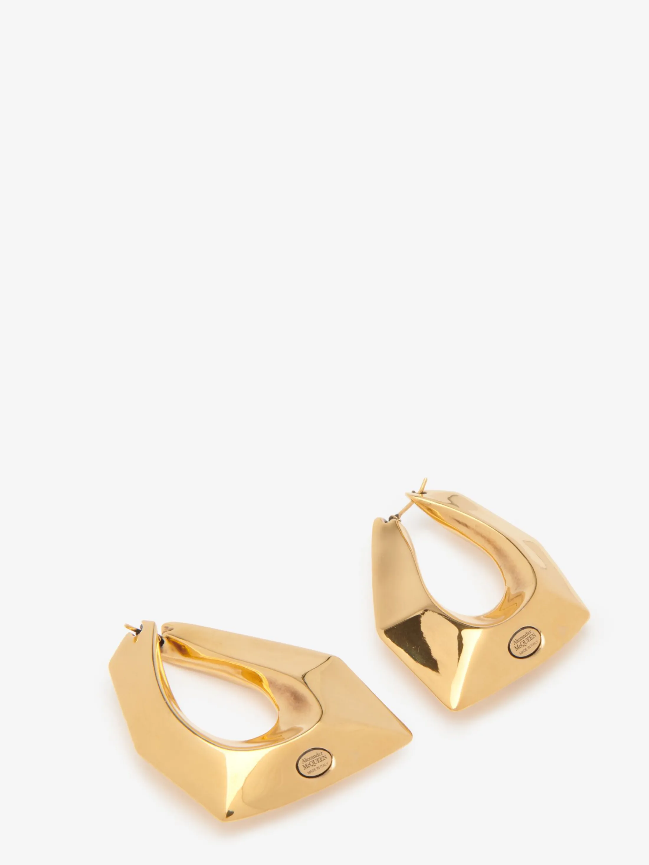 Sale Alexander McQueen Women's Modernist Earrings in Antique Gold