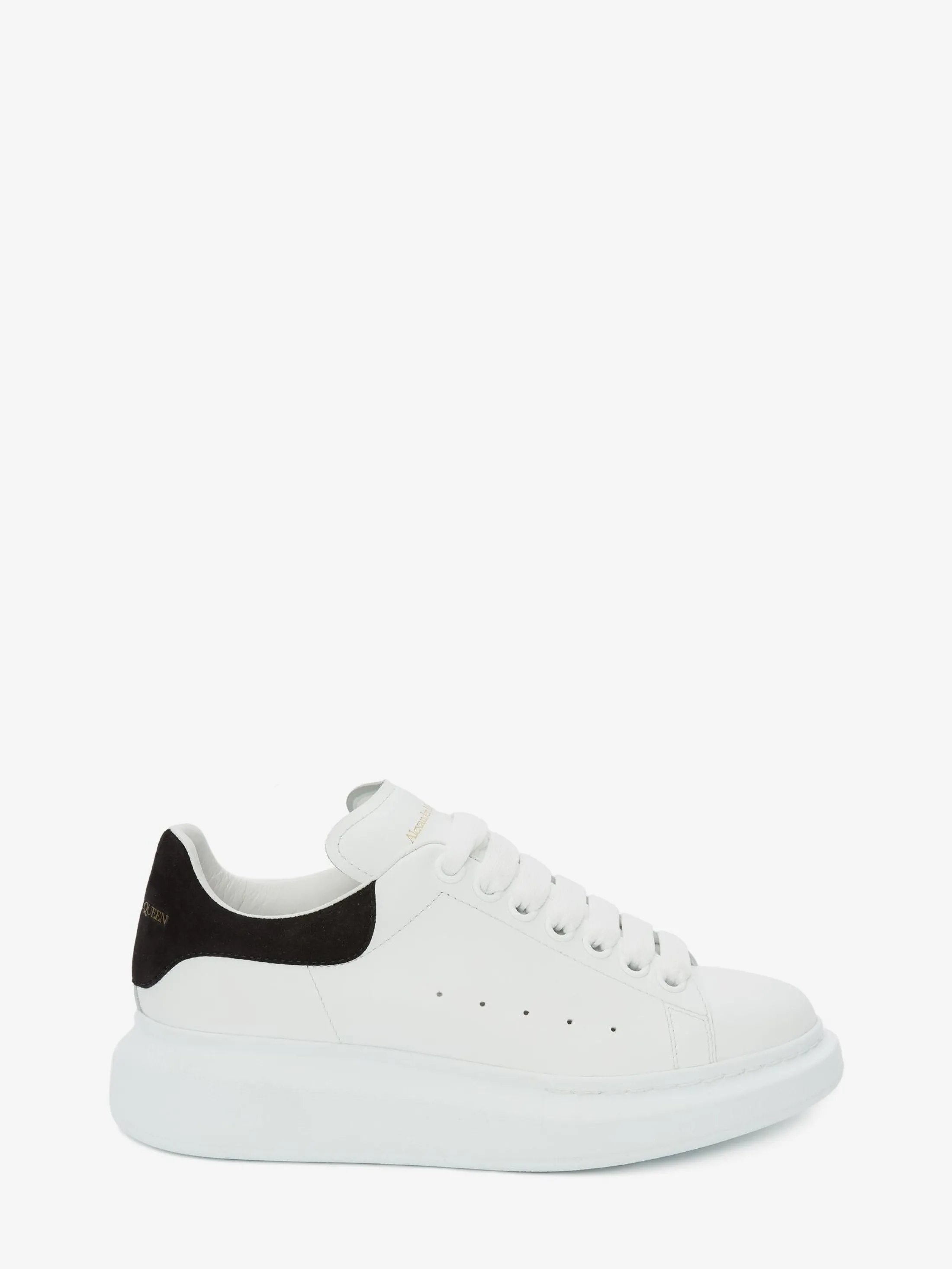 Best Sale Alexander McQueen Women's Oversized Sneaker in White/Black