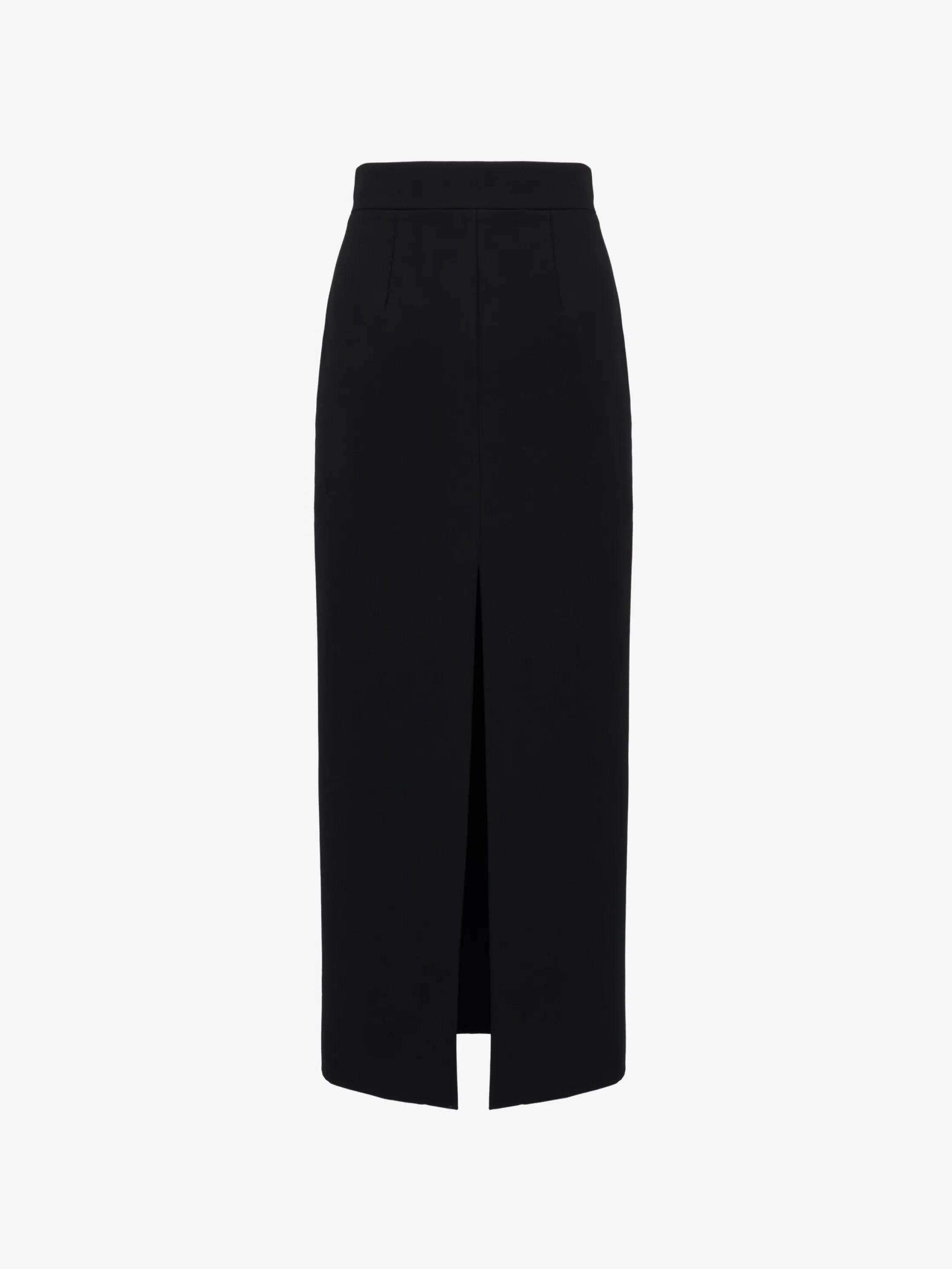 Hot Alexander McQueen Women's Slashed Pencil Skirt in Black