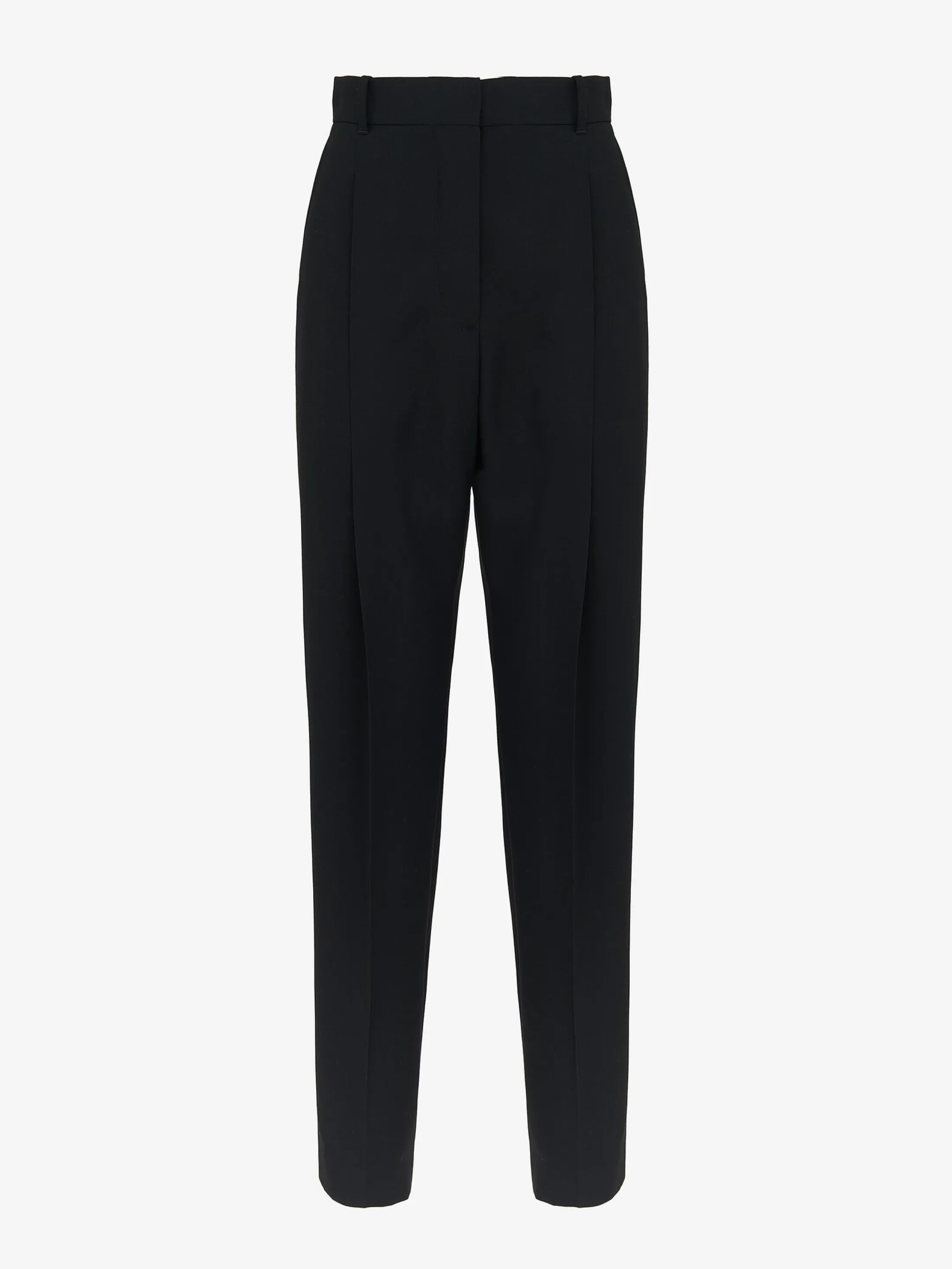 Online Alexander McQueen Women's Slim Peg Trousers in Black