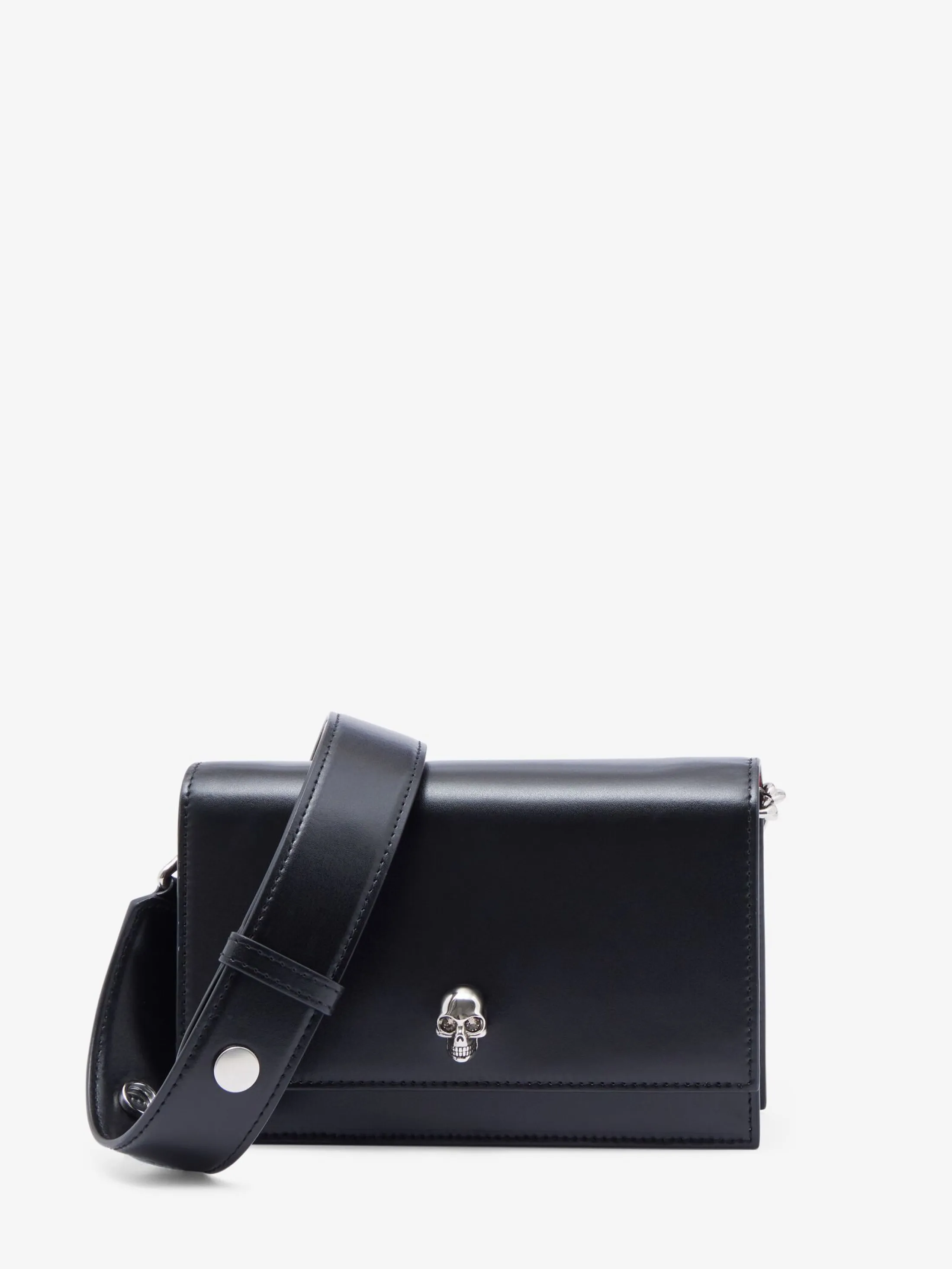 Outlet Alexander McQueen Women's Small Skull Bag in Black