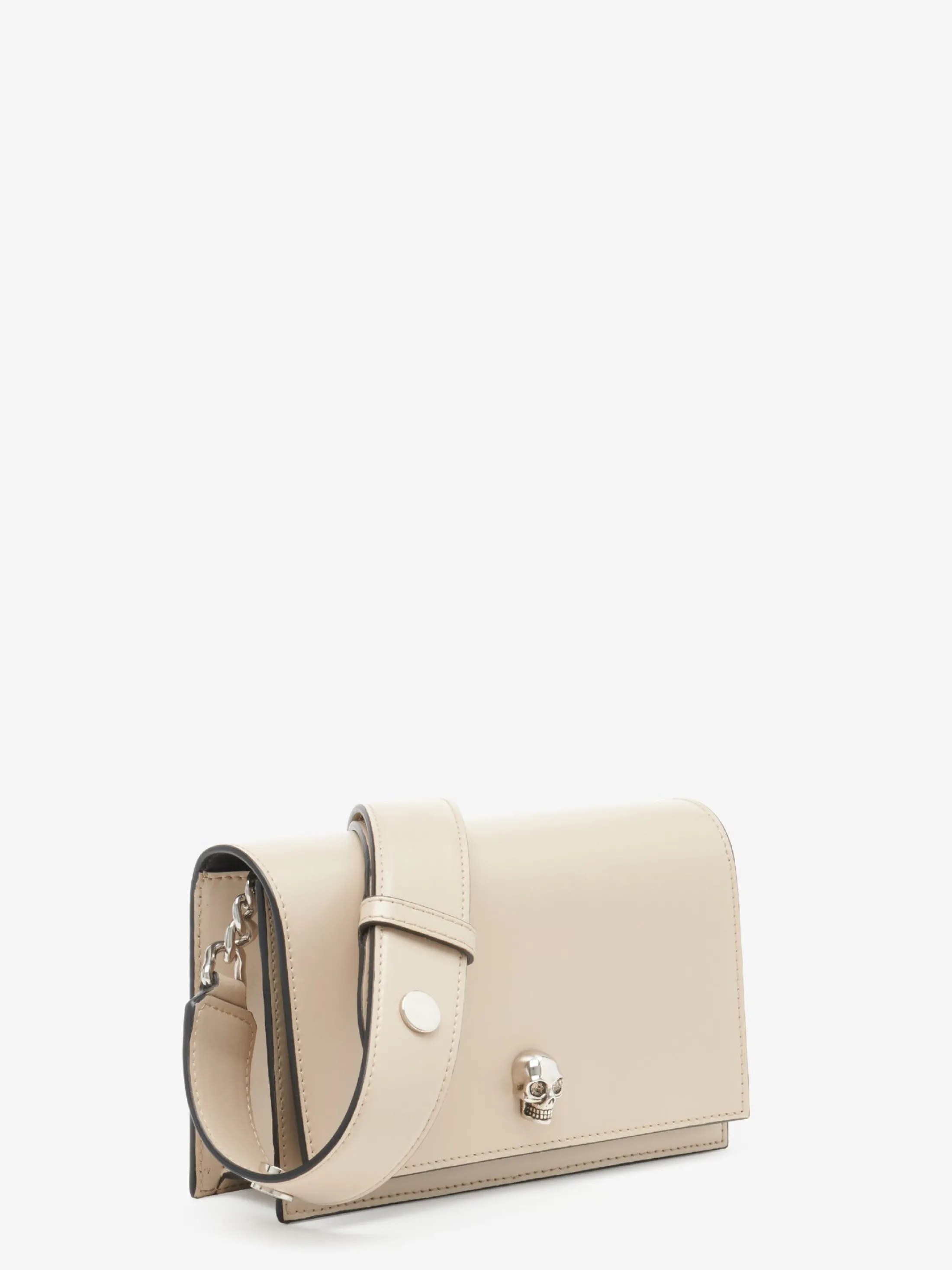 Fashion Alexander McQueen Women's The Biker Small Skull Bag in Camel