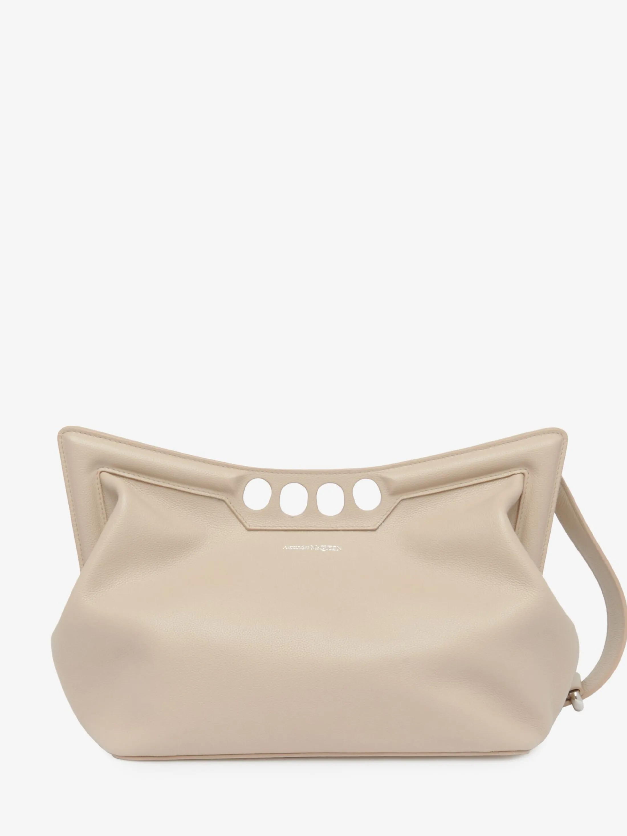 Shop Alexander McQueen Women's The Peak Bag in Camel