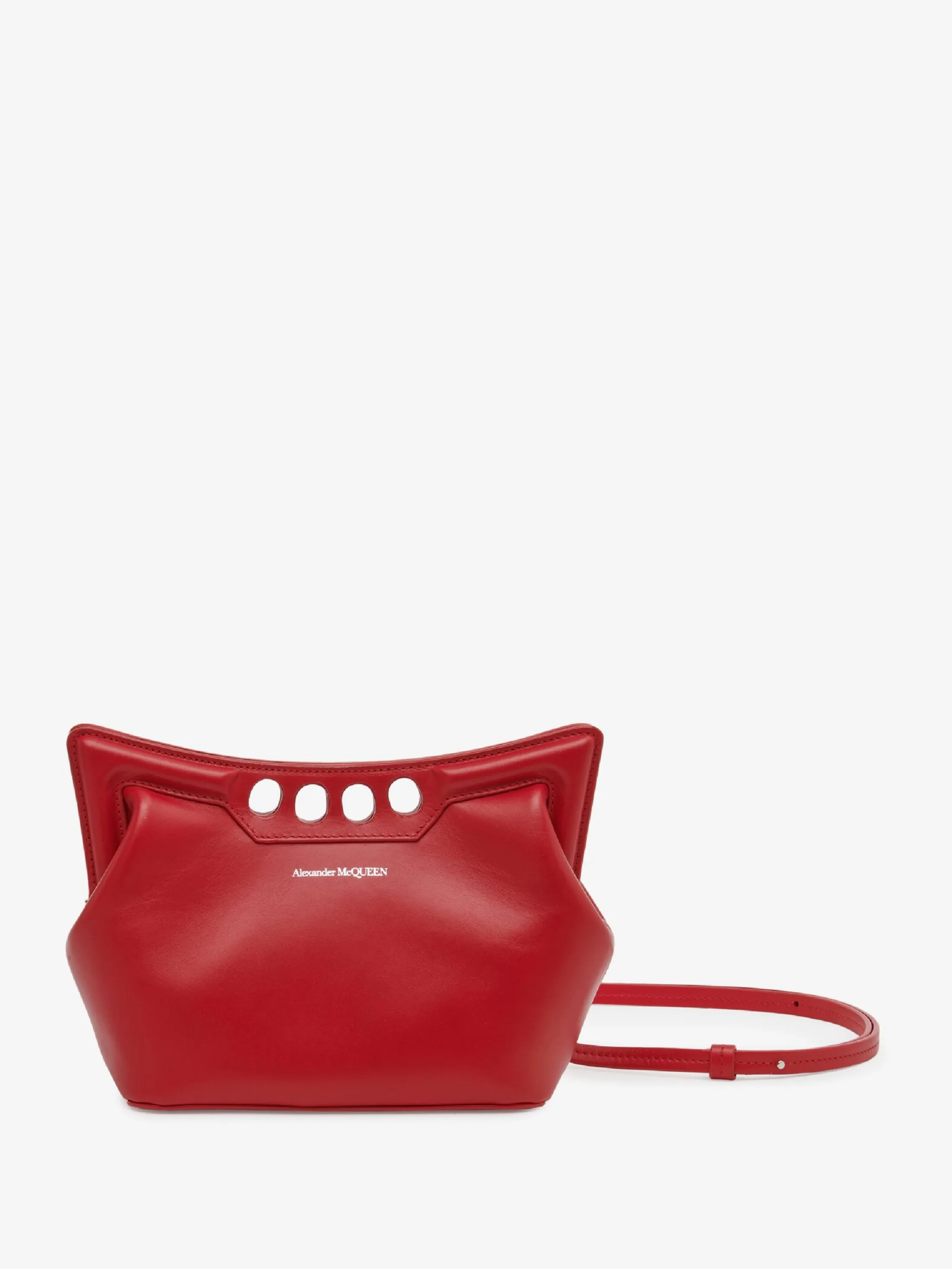 Discount Alexander McQueen Women's The Peak Bag Mini in Welsh Red