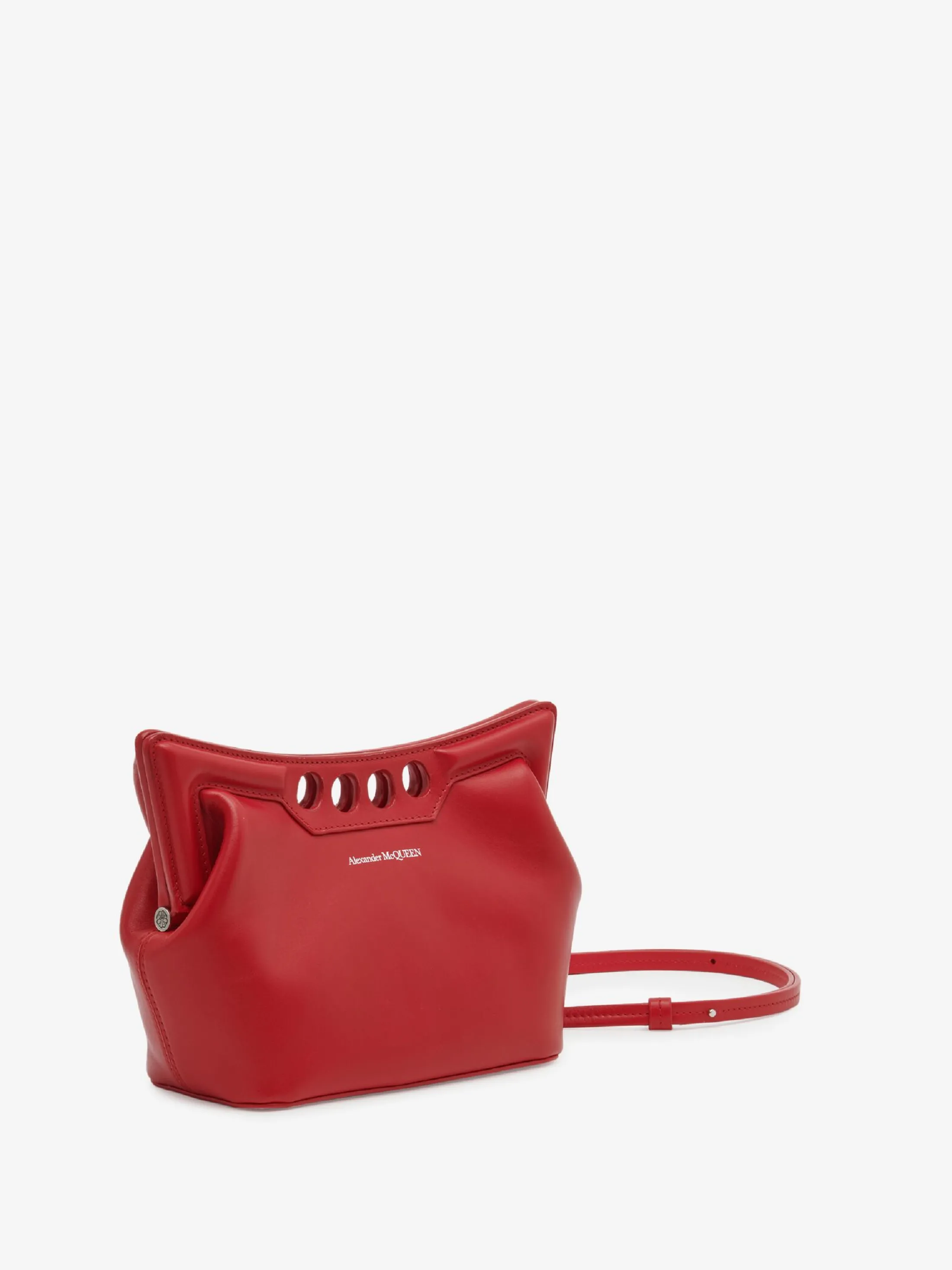 Discount Alexander McQueen Women's The Peak Bag Mini in Welsh Red