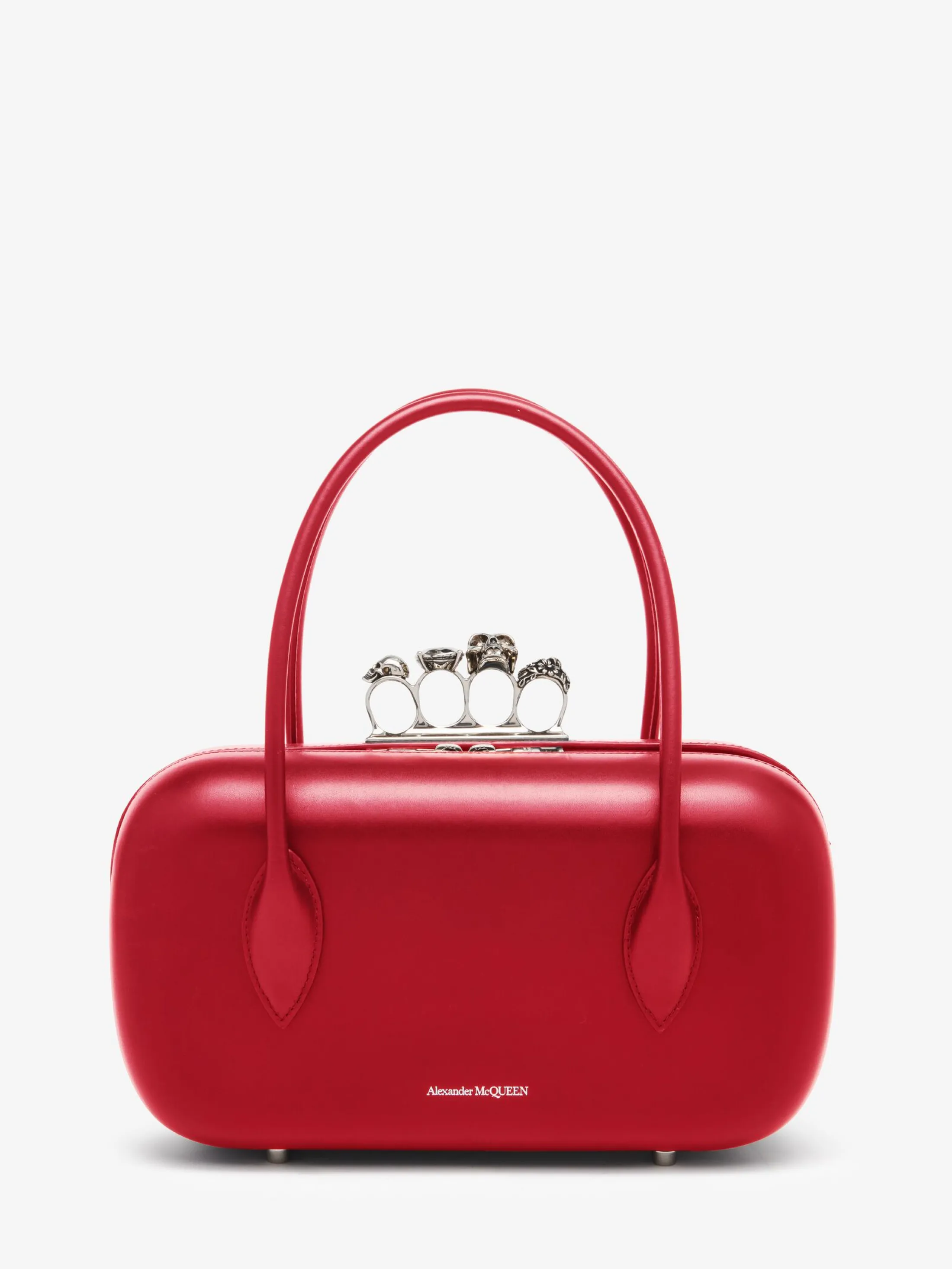 Best Sale Alexander McQueen Women's The Reverse Clutch in Blood Red