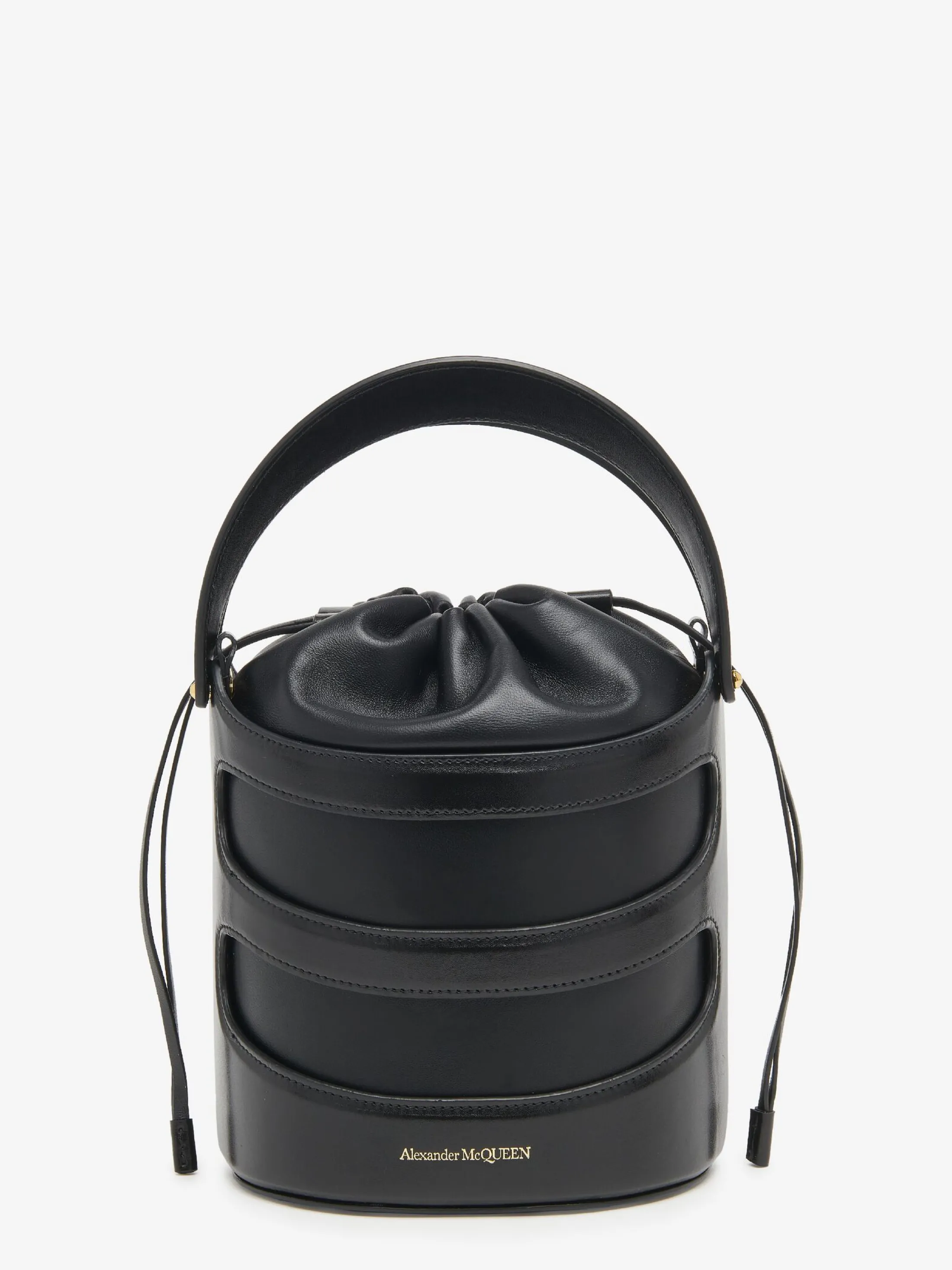 Clearance Alexander McQueen Women's The Rise Bucket in Black