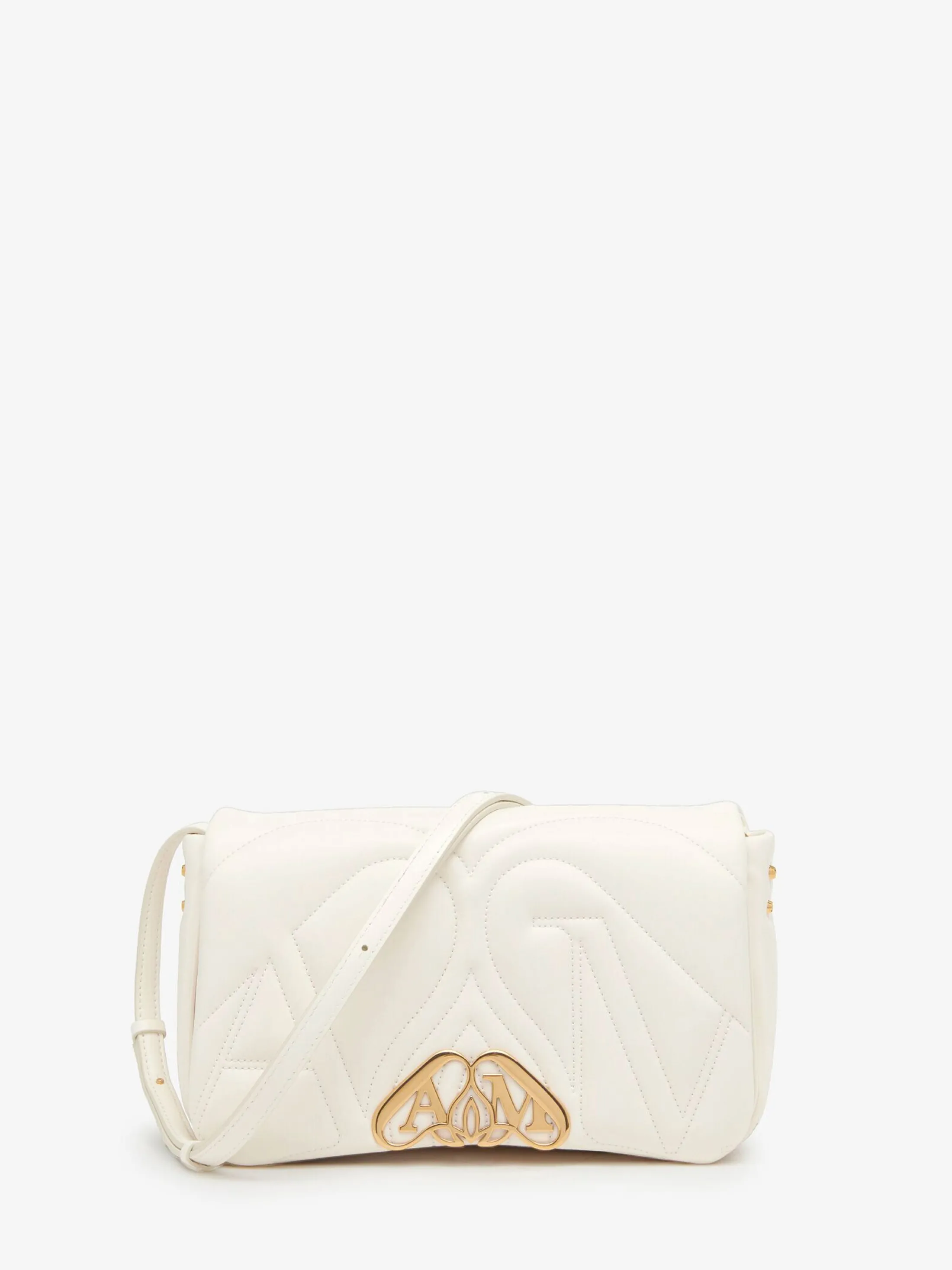 Best Alexander McQueen Women's The Seal Small Bag in Soft ivory