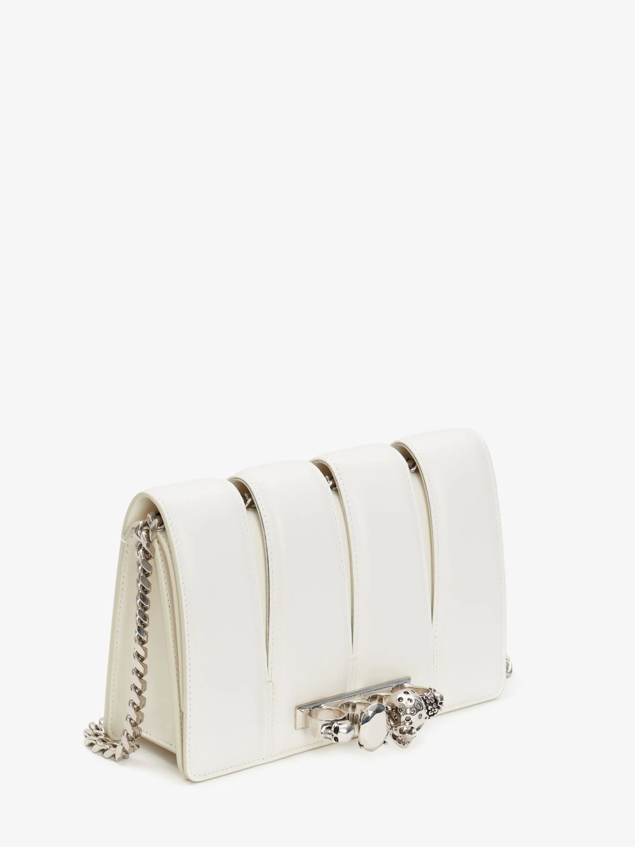 Best Sale Alexander McQueen Women's The Slash Bag in Ivory