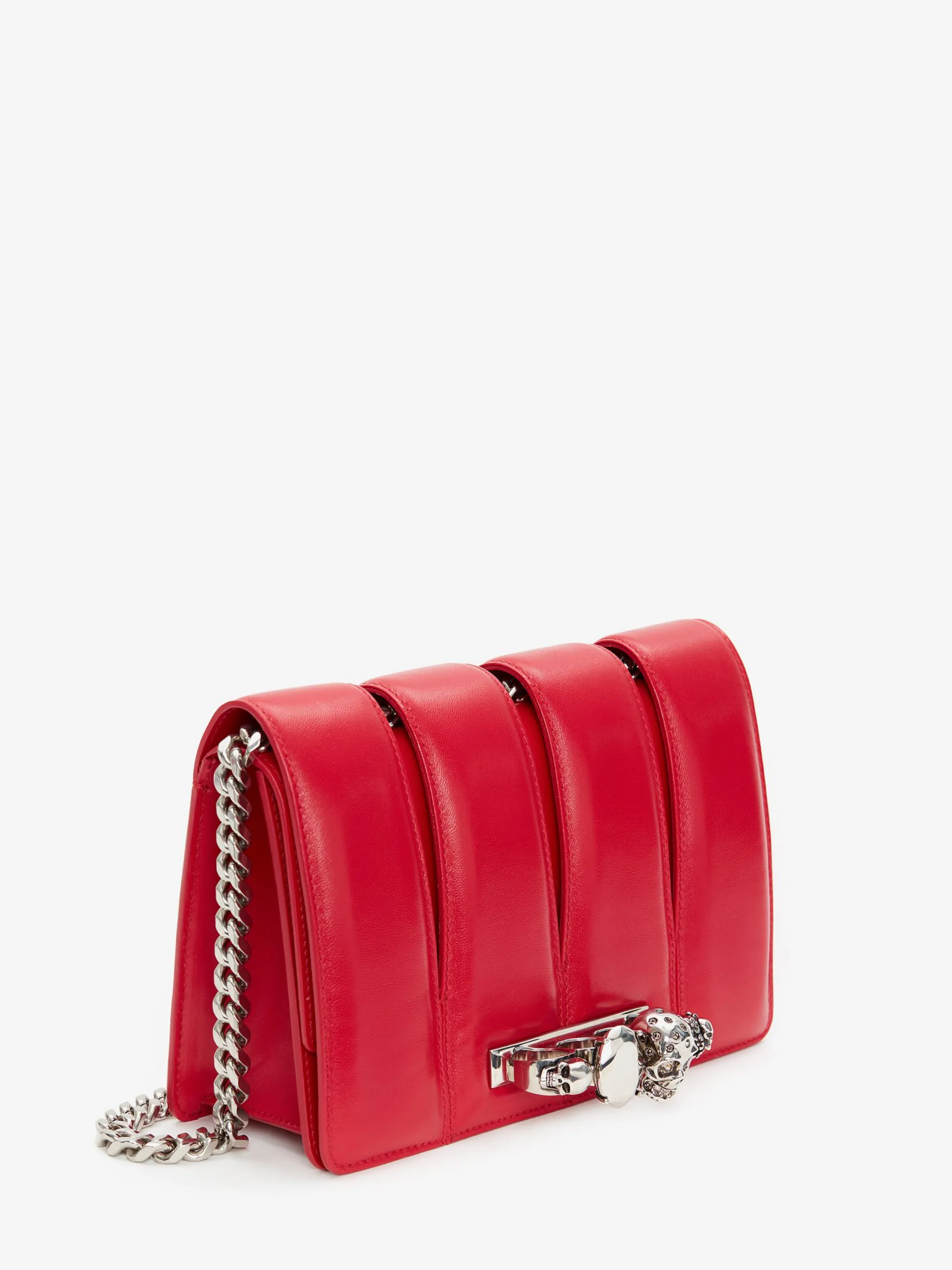 Outlet Alexander McQueen Women's The Slash Bag in Welsh Red